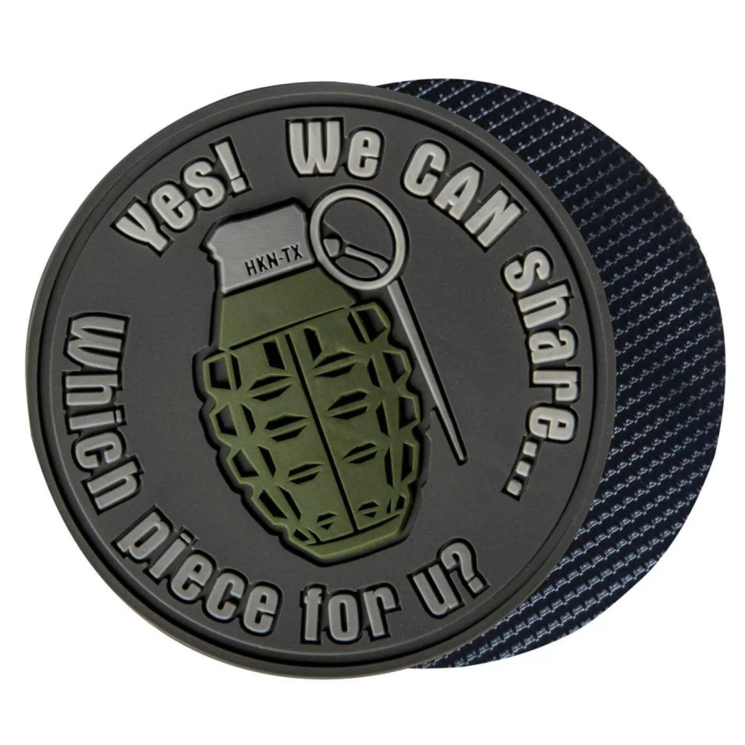 Helikon Tex Patche>Emblemat Granat "WE CAN SHARE" - PVC